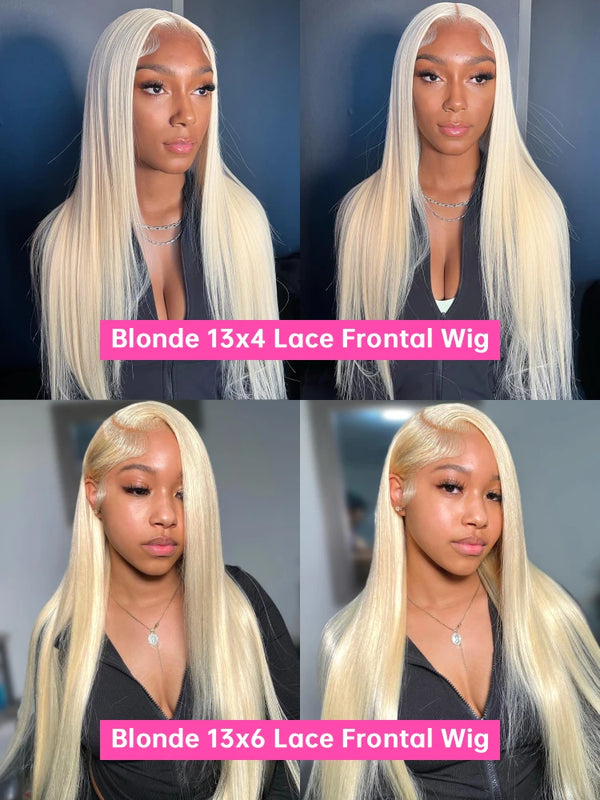 38 40 Inches 360 Lace Frontal Wigs Bone Straight Pre Plucked Transparent Lace Frontal Wig 13x4 13x6 Honey Blonde 613 Lace Front Human Hair Wigs For Women 220 250 Density Free Shipping