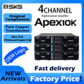 Apex10K FP10000Q Professional Power Amplifier 2 Channel High Power Audio Amp for Stage DJ Club Concert Speaker