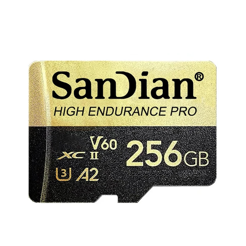 High Speed Memory Card 128GB 256GB 512GB Micro TF SD Card U3 V30 A2 with Adapter for Nintendo Switch Phone Gaming Memory Card