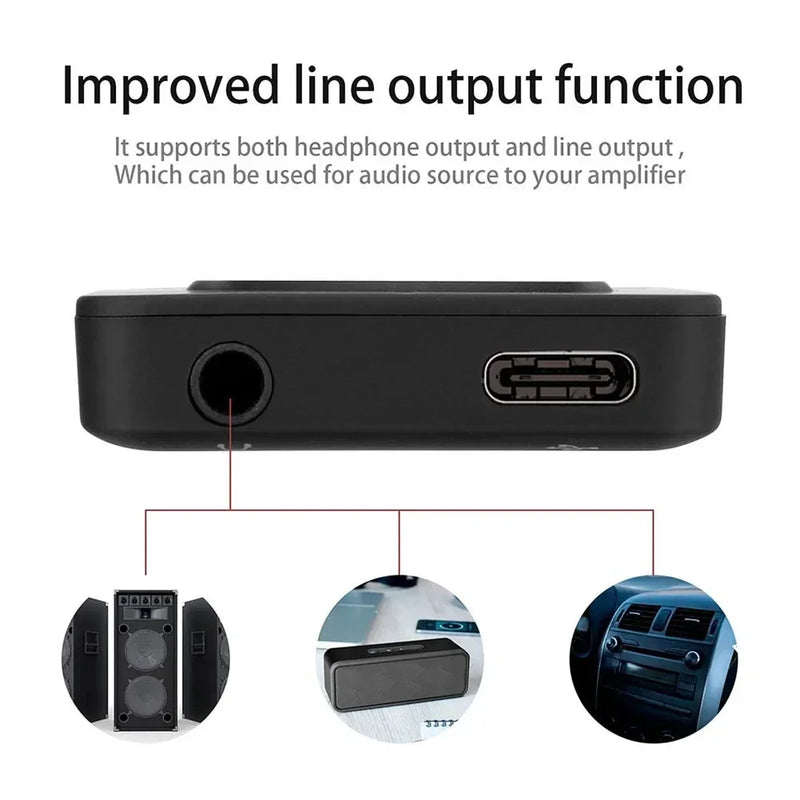 Type-C Port MP3 Bluetooth Player Fast Charging 5.4 Bluetooth Version Running, Fitness, Exercise Walkman Scalable Memory Card