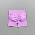 HISTELLO Impact Shorts 4.5" Women Fitness Sports Biker Shorts Low Waist Gym Short Workout Scrunch Butt Yoga Seamless Leggings
