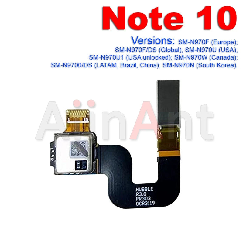 Aiinant Home Button Touch ID Fingerprint Sensor Flex Cable For Samsung Galaxy Note 4 5 7 8 9 10 20 Plus Lite Ultra