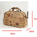 Hot Sale PU Leather Women Travel Duffel Bag for Men Large Capacity Waterproof Travel Bag Design Zipper Multifunction Luggage Bag