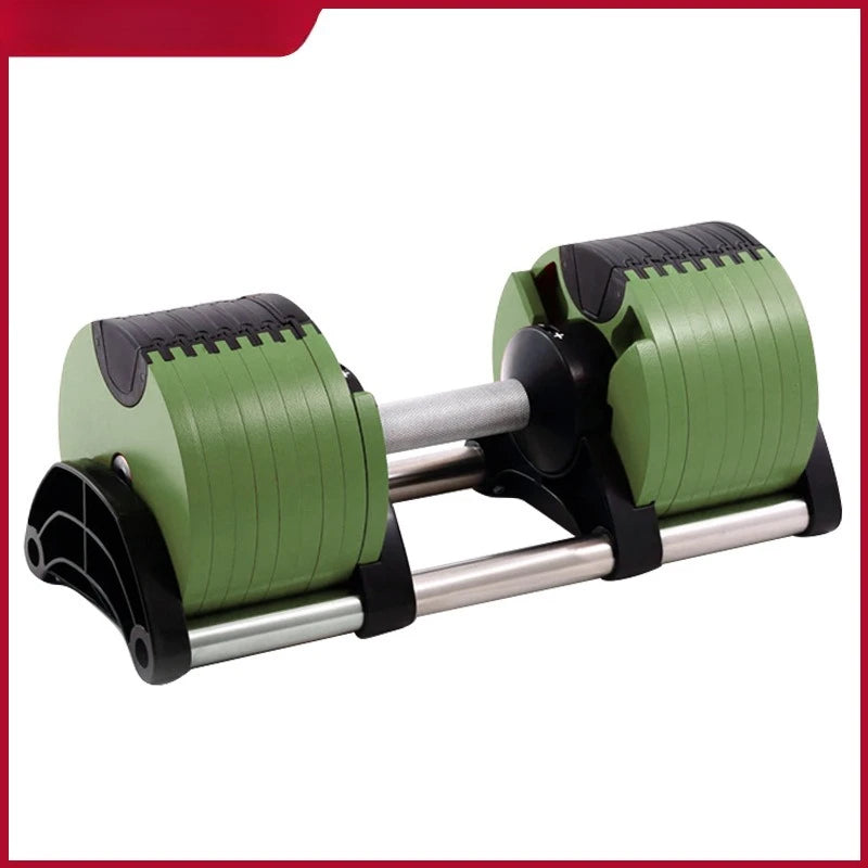 24 Kg Adjustable Weight Dumbbell Workouts Set with Steel | SAMAG