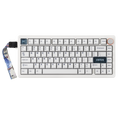 CIDOO QK75 75% Hot-Swap Gasket Tri-Mode Wireless Mechanical Gaming Keyboard with VIA Programmable & RGB Backlit for Win/Mac