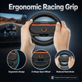 2PCS Game Steering Wheel Controller Handle Holder For Nintendo N-Switch Portable Game Console Controller Gamepad Accessories