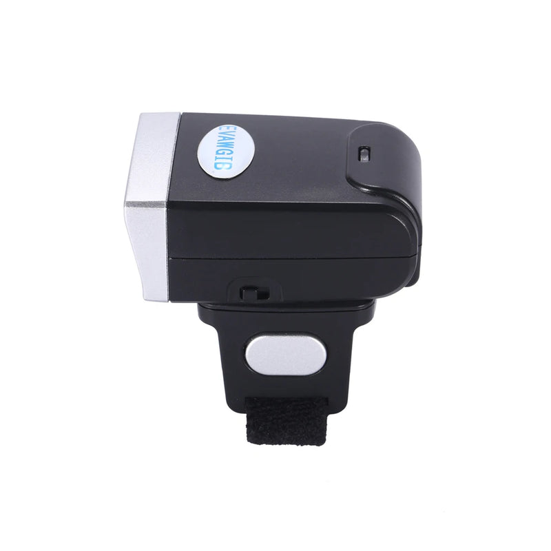 QR Code 1D/2D Ring Scanner Wearable Scanner Finger Barcode Reader Bluetooth Barcode Scanner Portable Bar code Scanner PDF Code