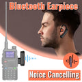 ABBREE Walkie Talkie Wireless Bluetooth Headphone Handsfree Earpiece Replacement for Baofeng UV-5RH UV-32 DM-32 UV-5R MINI UV-21