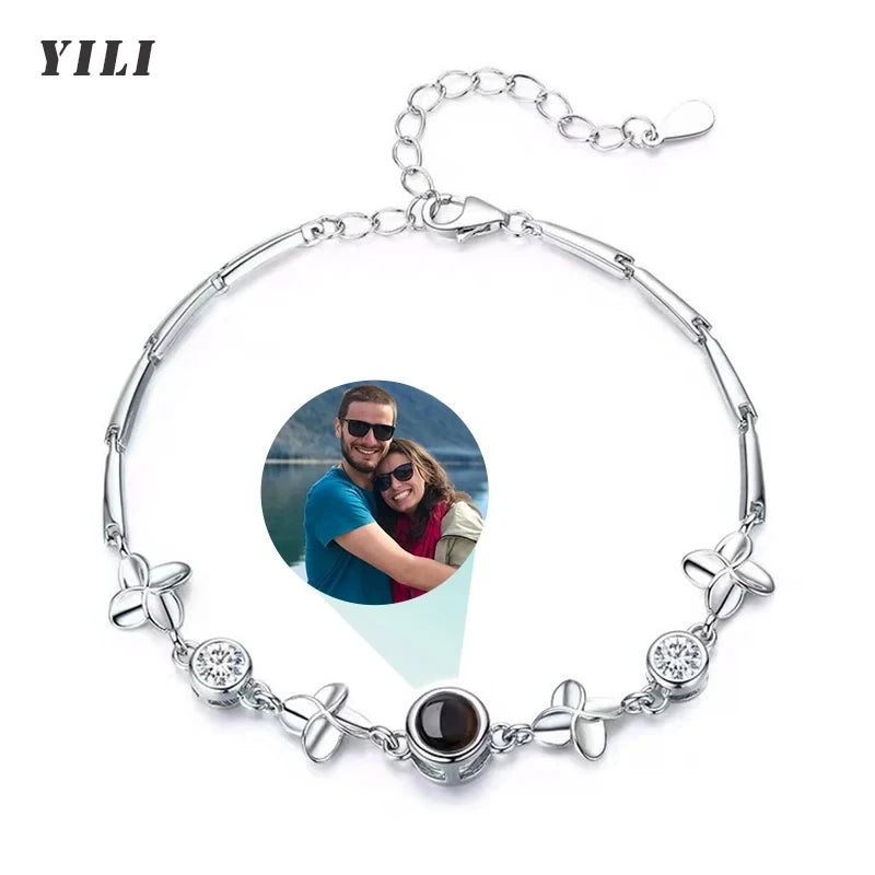 Custom Photo Bracelet Personalized Projection with Picture Inside 100 Languages I Love You Stainless - Visuel 13 | SAMAG