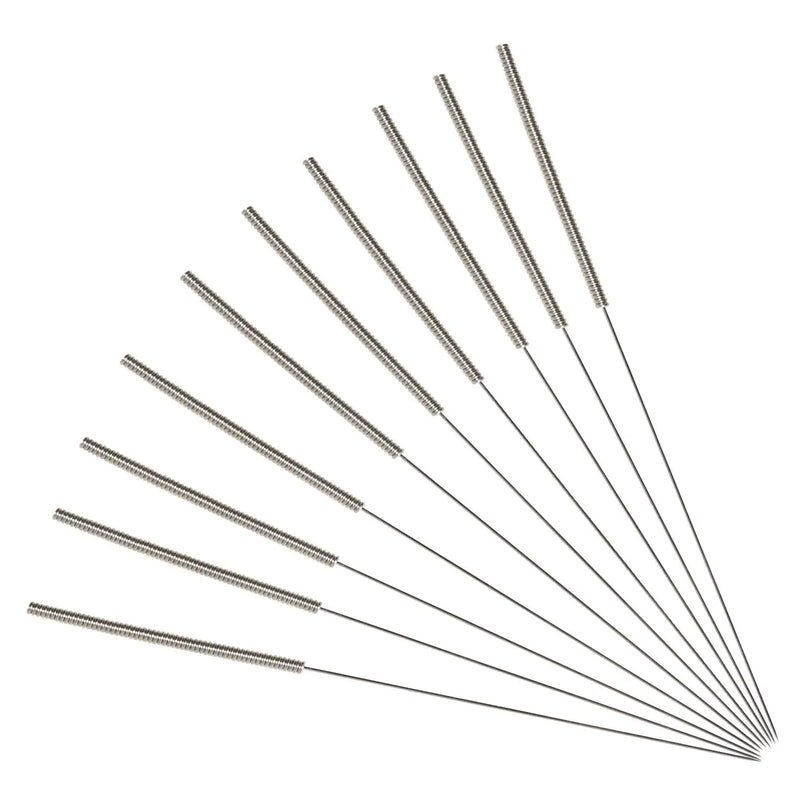 10Pcs Stainless Steel Nozzle Cleaning Needles 0.2mm 0.3mm 0.4mm 0.5mm 0.6mm 0.8mm 1.0mm Drill Bits 3D Printer Parts Accessories