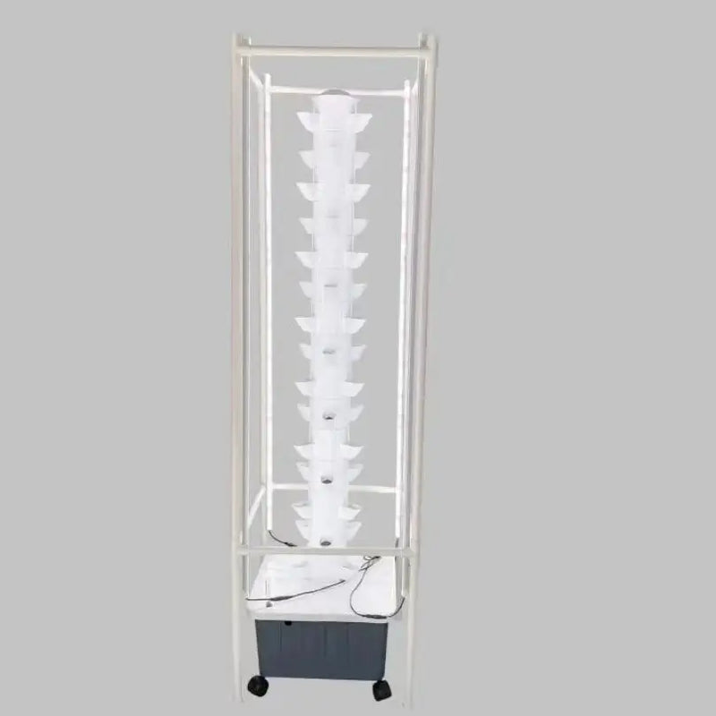 Garden Balcony Vertical Hydroponics Tower with Timer 70Holes Hydroponic System Vegetable Planter Soilless Culture Grow Kit