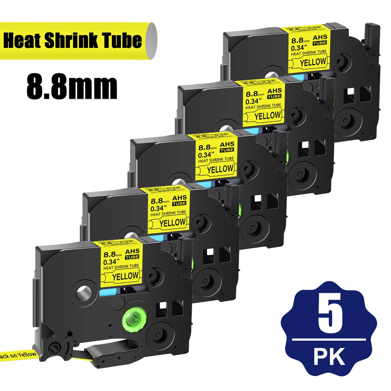 3/5/ Compatible for Brother Heat Shrink Tube Tape HSe-231 - Visuel 22 | SAMAG