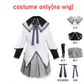 Anime Akemi Homura Cosplay Costume Fighting Uniform Stockings  Akemi Homura Outfits