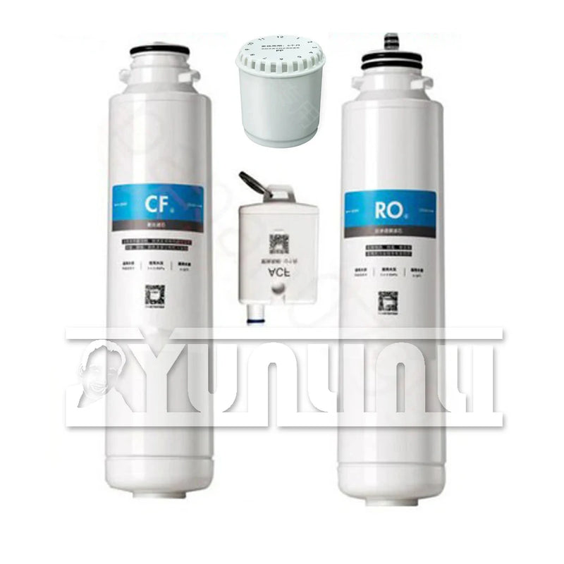 Water Purifier Filter Element B02/B04/B08/B05T02 Filter Element One Set PP+Sintered Activated Carbon+RO+ACF Filter Element