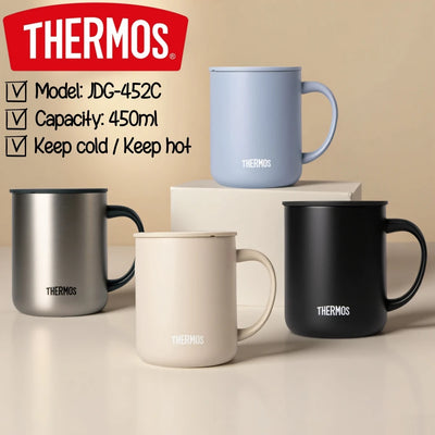 THERMOS Mug 450ml Handle Keep Cold & Hot Stainless Steel | SAMAG
