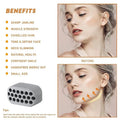 Silicone Jaw Exerciser Facial Toner & Jawline Fitness | SAMAG