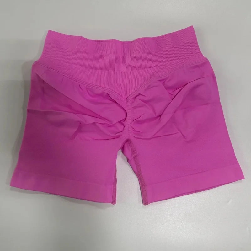 Women's Yoga Shorts 4.5 Inch Elasticity Seamless Leggings | SAMAG