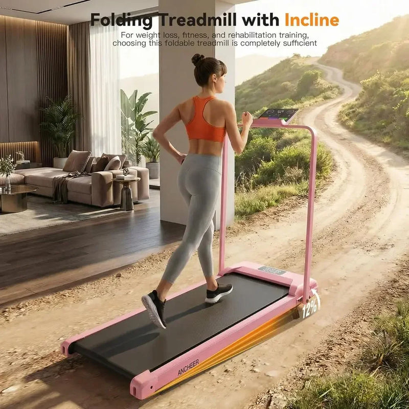 Compact Portable Under Desk Treadmill with Incline - View 2 | SAMAG