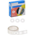 250pcs Loose Leaf Paper Hole Reinforcement Ring Sticky Labels Waterproof Self Adhesive Ring Label for Office Repairing Flip Book