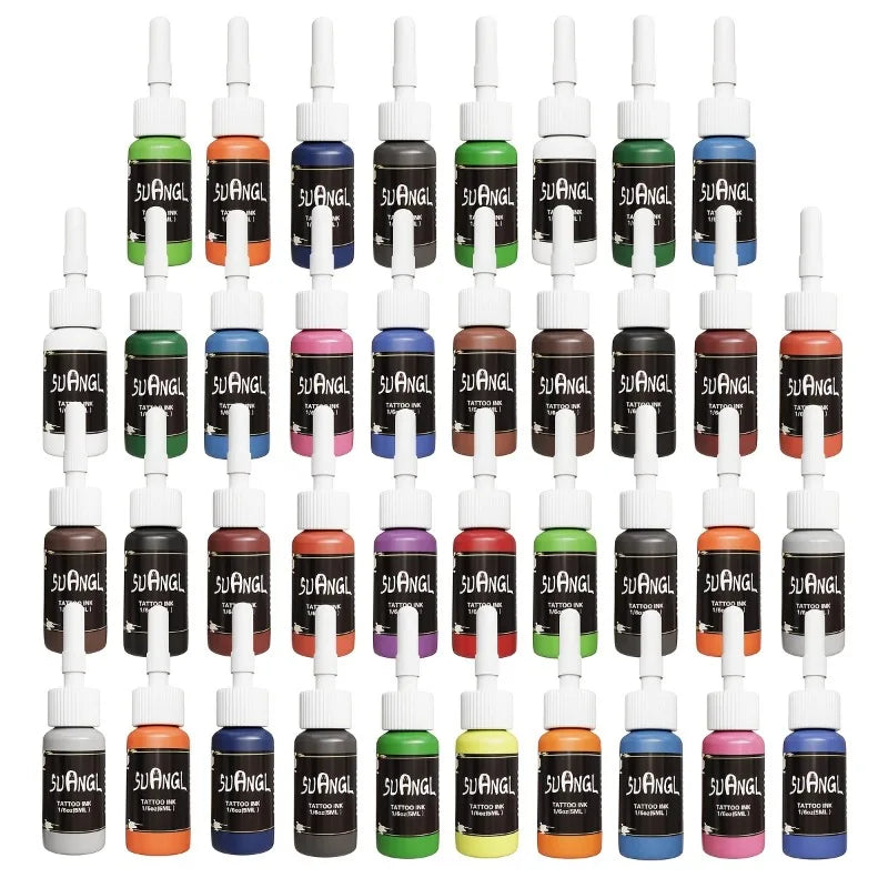 4/10/14/20Pcs Color Fashion Professional Tattoo Ink L Long-lasting Tattoo Ink Painting Tattoo Supplies, Body Art Supplies