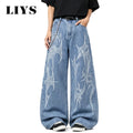 LIYS Men's Casual Spiral Graffiti Print Hip Hop Oversized | SAMAG