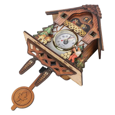 Clock Wall Wooden Wood Pendulum Vintage Cuckoo Kids Bird | SAMAG