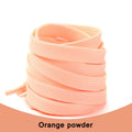 Classic Solid Color Laces 0.8cm Wide Flat Shoes Sneakers shoelaces Shoe Accessories 100/120/140cm shoelace 1Pair