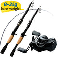1.8-2.4m Casting Fishing Rod Combo Bait Weight 8g-25g | SAMAG