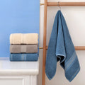 Thickened Cotton Towel With Strong Water Absorption Universal Towel For Adults And Children Solid ColorSkin Friendly Towel