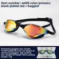 Mirrored Anti Fog Racing Swim Goggles UV Protection | SAMAG