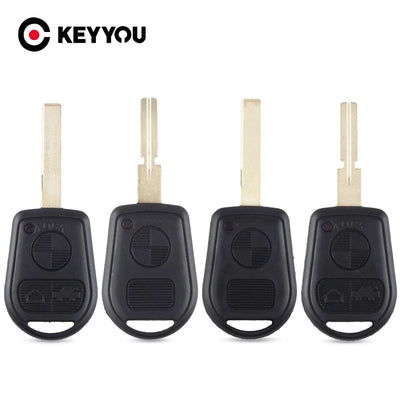 KEYYOU 3 Button Remote Key Shell Fit For BMW E31 E32 E34 | SAMAG