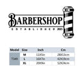 Barbershop Sticker Waterproof Vinyl Wallpaper Home Decor Removable Decor Wall Decals