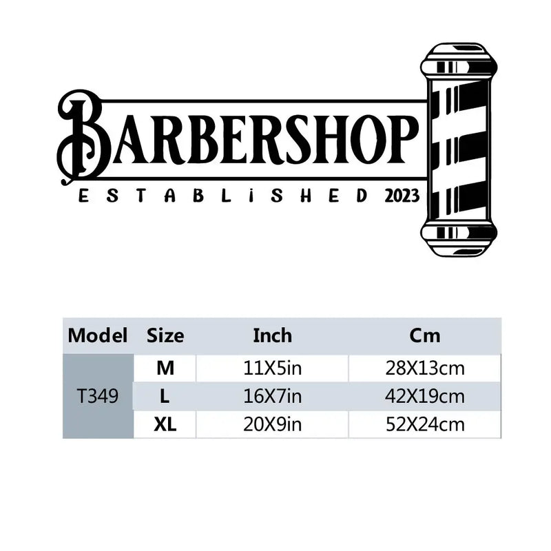 Barbershop Sticker Waterproof Vinyl Wallpaper Home Decor Removable Decor Wall Decals