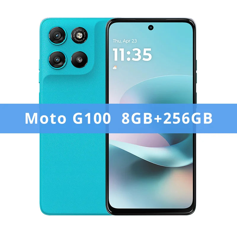 Motorola Moto G100 SmartPhone 5G Global ROM 6.72-inch FHD 120Hz Display Snapdragon 7s  Gen 2 IP64 7000mAh 50MP Camera Cellphone