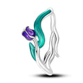 Orstarry S925 Sterling Silver Blue Butterfly Insect | SAMAG