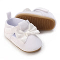 NEW Baby Baptist Shoes Girl Boy Shoes Lace Rubber Sole Anti-slip Toddler First Walkers Infant Crib Shoes Newborn Girl Moccasins