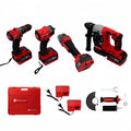 Brushless Electric Tools Screwdriver Hammer Angle Grinder Wrenches Combination Set With 4 Batteries - View 5 | SAMAG