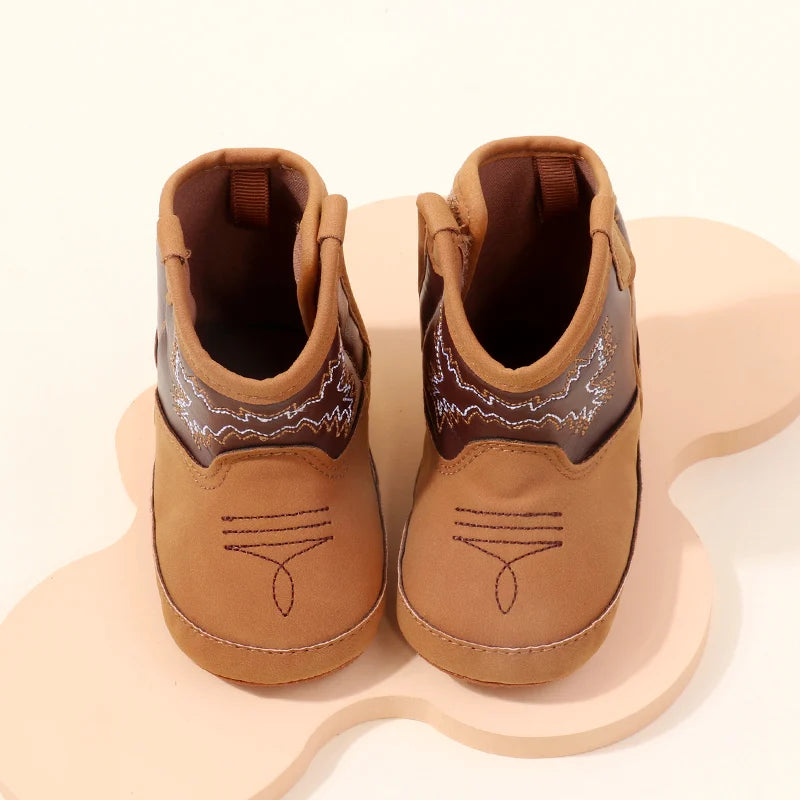Baby Little Boots Soft PU and Cotton Style Spring - View 5 | SAMAG