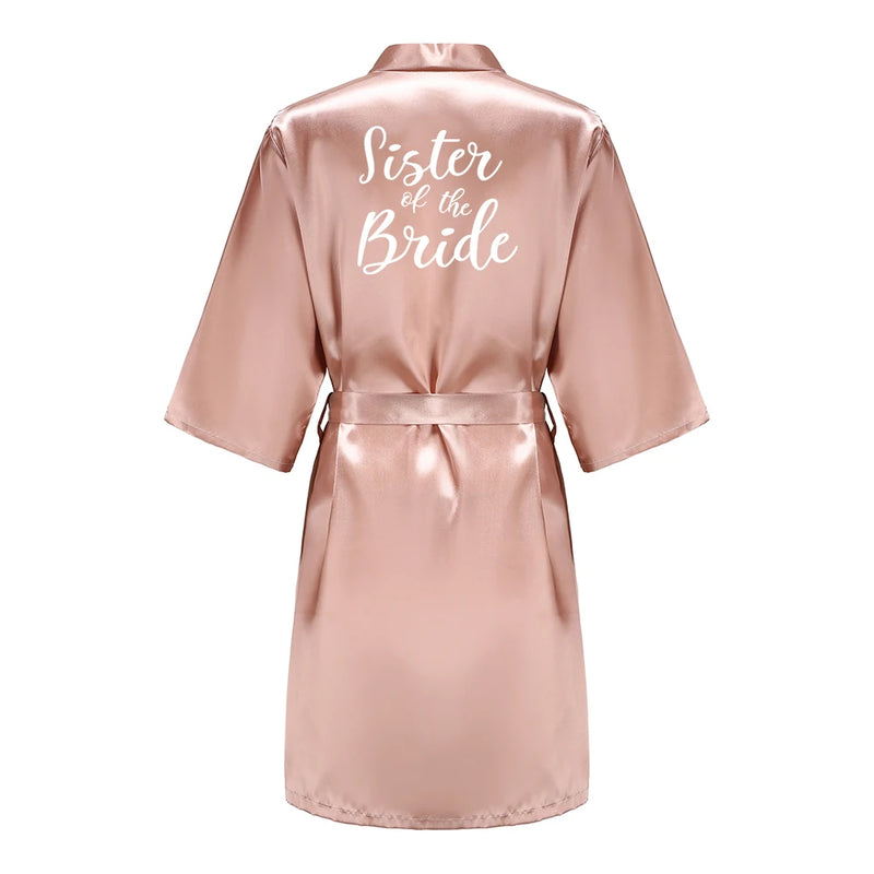 Wedding Bride Bridesmaid Robes for Women Bridal Party | SAMAG