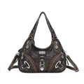 Angel Kiss Women Handbags Leopard Bag Top-handle Handbag Fashion Satchel Dumpling Pack Shoulder Bag Tote Bag Hobos Large Purse