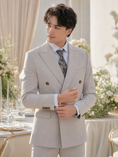 ST Cassy Elegant Man Suit Party Outfit Modern Wedding | SAMAG