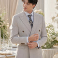 ST Cassy High Quality Elegant Man Suit 2 Piece Set Party Outfit Modern Wedding Dinner Suit for Men Stylish Business Office Suit