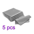 10pcs/50pcs Sterling Silver Polishing Cloth Set Jewelry Cleaning Cloths Soft Wipe Wiping Cloth Keep Jewelry Shining Tools