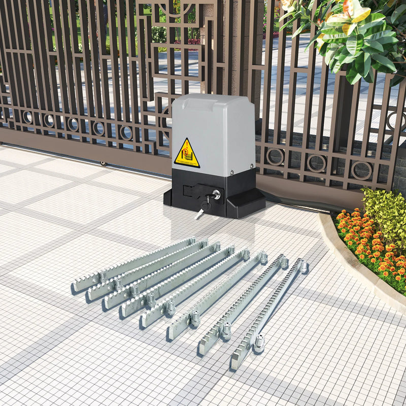 550W/370W/750W Electric Sliding Gate Opener AC Motor Gate Automatic Door Operators Heavy Duty Garage Door Opener Kit 2000KG