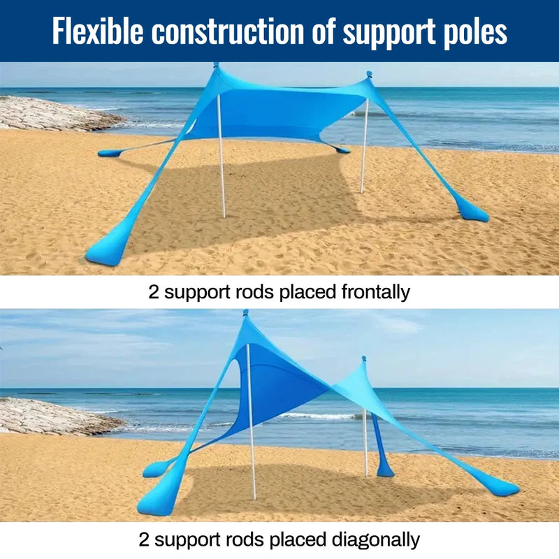 Hot Sell Portable Lycra Beach Canopy Tent UV Protection | SAMAG