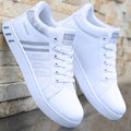 Black Vulcanized Sneakers Men's Flats Comfortable Shoes Lace up Zapatillas Hombre Autumn Spring Fashion Sneakers Plus Size 39-48