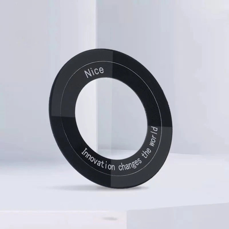 2 Pcs For Magsafe Magnetic Plate Ring  For iPhone Metal Sticker Support Wireless Charger Metal Plate Sheet for Magnet Car Holder