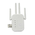 300Mbps 4 - Antenna 2.4G WiFi Signal Booster Long Range Wireless Repeater With Ethernet Port For Home Use - Visuel 6 | SAMAG