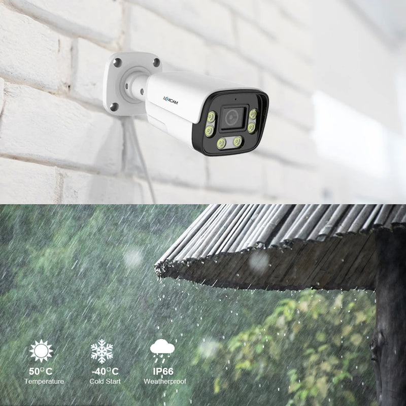 XMEYE 32CH 4K Security Camera System 8MP POE AI Camera 5MP Face Detection Outdoor Color Night Vision Video Surveillance NVR Set