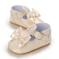 Spring and Autumn Baby Apricot Princess Shoes 0-12 Months Non-Slip Soft Sole Walking Shoes